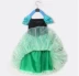 Trẻ em Công chúa băng Công chúa Váy Anna Girl Dress Little Girl Big Baby Baby Halloween Trang phục - Váy