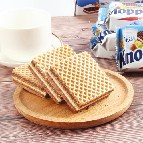 Германия Knoppers Prestige Biscuits Milk jawelnut Chocolate 15 Dag Gift Box Импортированная сетевая красная погоня закуски