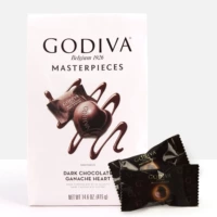 Оригинальный импортный вентилятор Godiva Emperor Fean Soft Heart Sandame Milk Chocolate 422G