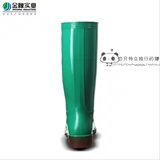 Зеленые высокие модные кислотно-щелочные нескользящие прочные высокие сапоги из ПВХ