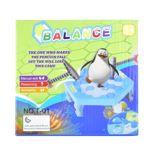 Интерактивный настольный конструктор, игрушка, пингвин, для детей и родителей