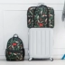Du lịch ngắn khoảng cách gấp túi duffel có thể được thiết lập xe đẩy trường hợp du lịch lưu trữ túi dung lượng lớn tập thể dục túi không thấm nước dày