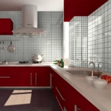 Платиновый металлический хайлайтер, самоклеющаяся мозаика на стену, 10см