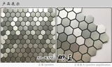 Гексагональная шестиугольная серебряная серебряная металлическая металлическая алюминиевая пластиковая пластиковая доска самостоятельно