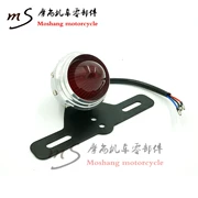 CG125 xe máy retro sửa đổi ánh sáng phía sau Harley Cruise Prince retro phanh ánh sáng phía sau tấm giấy phép ánh sáng - Đèn xe máy