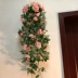 Trong nhà mô phỏng hoa hồng treo tường hoa treo phòng khách trang trí tường hoa giỏ hoa giả hoa treo tường trang trí trần - Hoa nhân tạo / Cây / Trái cây Hoa nhân tạo / Cây / Trái cây
