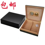 Кедровая деревянная сигара увлажняющая коробка портативная сигаретная сигаретная коробка сигаре с сигарной коробкой с сигарной коробкой на кубах сигара увлажняющая коробка