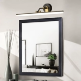 Медные ретро передние фары для зеркала для ванной комнаты, интерьерное освещение, водонепроницаемый светодиодный медный светильник, в американском стиле