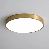 Современный и минималистичный медный скандинавский латунный потолочный светильник для спальни для коридора для беседки, в американском стиле