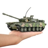 Модель основного боевого танка M1H1 Leopard 2, детская игрушечная машина из сплава, военная бронетехника, имитация гусеничного модели T99