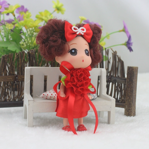 Зимняя кукла, детская маленькая игрушка для одевания для принцессы, подарок на день рождения
