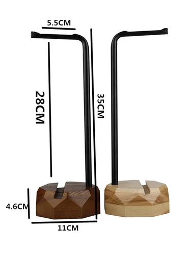 Игровые металлические наушники из натурального дерева, стенд, трубка, клипсы, bluetooth