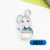 Acrylic con chó duy nhất thỏ mèo phim hoạt hình hình điện thoại di động khung vỏ vòng khóa phụ kiện nhà máy trực tiếp