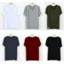 Của nam giới phương thức ngắn tay T-Shirt quần hai mảnh lỏng kích thước lớn trung niên đồ ngủ ngủ quần đặt mùa thu Nam giới