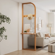 Tùy chỉnh 
            trang trí lối vào nhà Bắc Âu chặn lối vào gỗ nguyên khối căn hộ nhỏ Phân vùng phòng khách Nhật Bản màn hình kính phong cách Trung Quốc mới vách alu