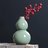 Longquan Celadon Antique Ceramic Vase Vase Counterpop Простая цветочная композиция декоративное фарфоровое украшение