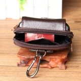 Кожаный коралловый универсальный ремень, поясная сумка, 4.7 дюймов, 6.3 дюймов