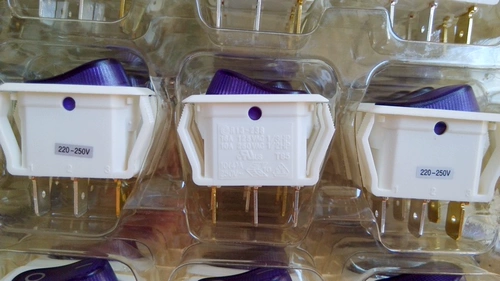 Taiwan Sci (новый) Ship-Type Switch 10a Single Road 3 Pin R13-238B Серебряные медные ножки