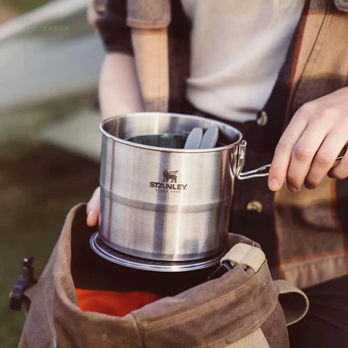 Стэнли открытый серия приключений из нержавеющей стали кулинарное костюм двойной приготовление 1 л.