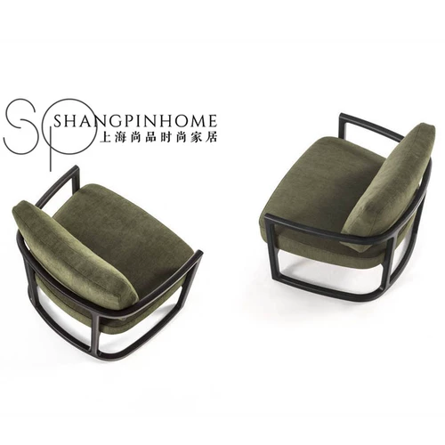 Ткань из натурального дерева, современный дизайнерский диван для гостиной для отдыха, простой и элегантный дизайн