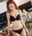 Sexy sâu v ngực nhỏ thu thập phụ nữ đồ lót rỗng ren dây đeo hình chữ U vẻ đẹp trở lại bộ áo ngực mỏng