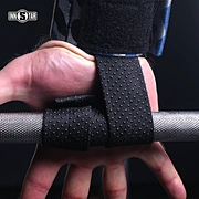 Cứng kéo sức mạnh vành đai thể hình thể hình nam nắm cổ tay sức mạnh vành đai căng thẳng cử tạ đơn cực pull-up găng tay bảo vệ trên găng tay - Dụng cụ thể thao
