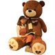 Ôm gấu lớn gấu đồ chơi sang trọng gấu trúc gấu bông 1,8 m 2 búp bê quá khổ đang ngủ ôm dễ thương gửi bạn gái - Đồ chơi mềm