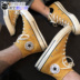 Bài hát yêu tinh Converse Converse 1970s Giày vải gừng tiêu chuẩn Samsung 162054C nam nữ giày sneaker Plimsolls