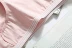 Quần lót thể thao sọc eo cotton tóm tắt quần lót nữ eo giữa Nhật Bản Châu Âu và Hoa Kỳ mới cỡ lớn 096 mới quần lót cotton Giữa eo