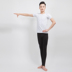 Yunyi dance nguồn cung cấp nam ngắn tay T-Shirt nam áo thể dục nhịp điệu ballet thể dục dụng cụ thực hành quần áo cơ sở đào tạo thể dục nhịp điệu quần áo váy nhảy dancesport Khiêu vũ / Thể dục nhịp điệu / Thể dục dụng cụ