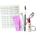 4 Đóng Hộp-False Eyelash Glue Độ Dày Tự Nhiên Sinh Viên Người Mới Bắt Đầu Mô Phỏng Nhân Tạo Lông Mi Giả 10 Piece Bộ mi giả hàn quốc Lông mi giả