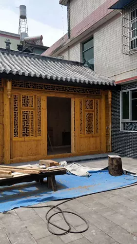 Dongyang Woodcarvan Custom Новый китайский стиль перегородка