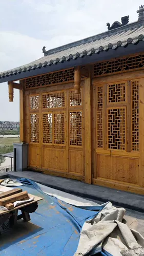 Dongyang Woodcarvan Custom Новый китайский стиль перегородка