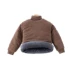 Áo len bông ba lớp dày dặn ấm áp cho trẻ em áo len cổ cao mùa đông dành cho trẻ em trung niên trở lên bằng lông cừu bên trong