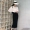Mùa thu phụ nữ Hàn Quốc trở lại cung tie v- cổ áo sơ mi thiết lập + eo cao đan váy hai bộ thủy triều áo kiểu nữ