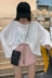 Đầu mùa thu Hàn Quốc phiên bản của kem chống nắng mỏng dài tay cổ tròn T-Shirt kem chống nắng áo + cao eo tie quần short giản dị giản dị phù hợp với phụ nữ đồ bộ thể thao Bộ đồ