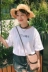 2018 mùa hè của phụ nữ Hàn Quốc phiên bản lỏng lẻo một người bạn nhỏ in vòng cổ ngắn tay T-Shirt hoang dã áo sơ mi sinh viên phụ nữ áo phông trơn Áo phông