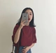 2018 mùa xuân mới Hồng Kông phong cách retro Hàn Quốc phiên bản của sang trọng lỏng mỏng màu rắn vòng cổ áo thun ngắn tay t-shirt nữ triều