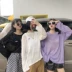 Mùa hè Hàn Quốc phiên bản của chic gió thư thêu vòng cổ dài tay kem chống nắng quần áo áo len phần mỏng T-Shirt jacket bạn gái áo len Đan Cardigan