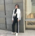 Mùa xuân mới Hàn Quốc phiên bản của chiếc nhẫn dây kéo áo khoác đồng phục bóng chày áo khoác ngắn nữ sinh viên lỏng hoang dã áo khoác ngắn triều Áo khoác ngắn