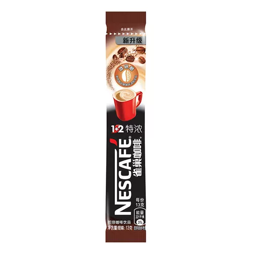 26 января Nestlé 1+2 Extra Strong 30*13 г в упаковке 24+6 с низким содержанием сахара, подлинный растворимый кофе, бесплатная доставка