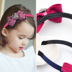 Trẻ em hàn quốc của headband phụ kiện tóc bow với răng non-slip công chúa headband cô gái cặp tóc cô gái nhỏ đồ trang sức đầu Phụ kiện tóc