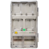 Однофазная электронная измерительная коробка Пластическая прозрачная прокатная ящик для проката железа.