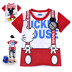 Vận chuyển quốc gia Cotton Phim hoạt hình ngắn tay In T Summer Kids Disney Mickey Thomas 哆 A Dream - Áo thun ao thun be trai han quoc Áo thun
