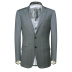 Chim thương hiệu cắt phù hợp với nam giới hai khóa áo len hàng đầu mở kinh doanh bình thường phù hợp với màu xám 81025 Suit phù hợp