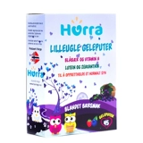 Прямая почтовая почта, Норвегия Хурра Желекое из черничного рыбьего жира, желе, допин, оливковый сахар, маленькие дети, студенты Хухумин