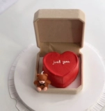Кольцо, браслет, маленькая коробочка для хранения на день Святого Валентина, популярно в интернете
