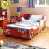 Giường cũi trẻ em của nam Giường Giường Giường cũi trẻ em của xe Continental cậu bé cartoon phòng trọn gói kết hợp đồ nội thất trẻ em giường của - Giường giuong xep Giường