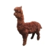 Mô phỏng Alpaca Trang trí nội thất nhà sáng tạo Alpaca Mô hình Trang trí may mắn tốt lành Trang trí cửa sổ Đạo cụ trưng bày Alpaca - Đồ chơi gia đình