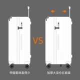 Вместительный и большой чемодан, универсальный амортизирующий тормоз, коробка, 28 дюймов, увеличенная толщина